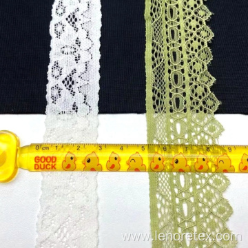 Knitting Nylon Spandex Guipure Embroidery Border Trim Fabric